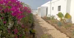 Ngaparou belle villa contemporaine de 5 chambres avec piscine