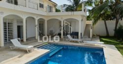 Ngaparou – Villa 3 chambres avec piscine deuxième ligne à vendre