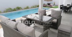 Sinthiane/Nguérigne – Villa plain-pied neuve 3 chambres avec piscine à vendre.