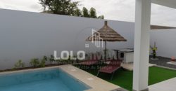 Sinthiane/Nguérigne – Villa plain-pied neuve 3 chambres avec piscine à vendre.