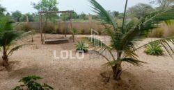 Yayem/ Sine Saloum  – magnifique maison d’architecte de 4 chambres  avec piscine à vendre