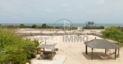 Palmarin – Belle propriété avec sa villa sur 5 959 m2 en bordure de plage à vendre.