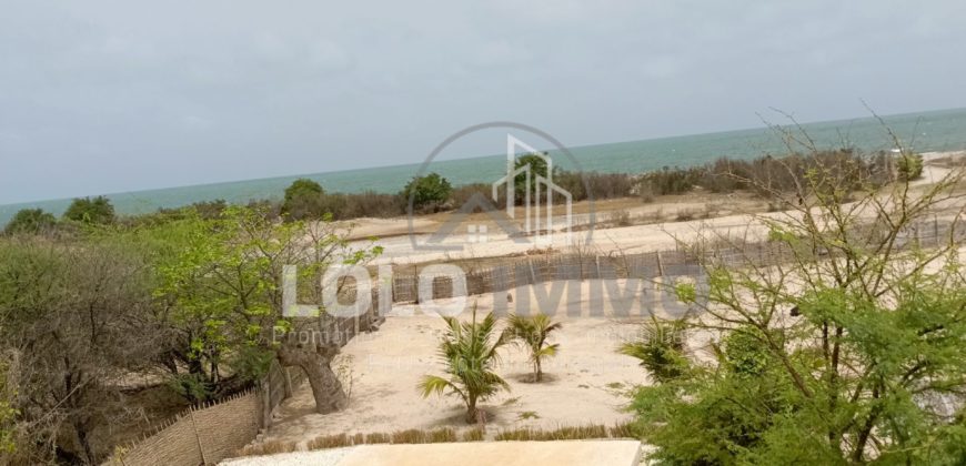 Palmarin – Belle propriété avec sa villa sur 5 959 m2 en bordure de plage à vendre.