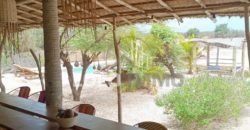Palmarin – Belle propriété avec sa villa sur 5 959 m2 en bordure de plage à vendre.