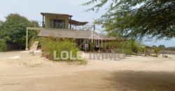 Palmarin – Belle propriété avec sa villa sur 5 959 m2 en bordure de plage à vendre.