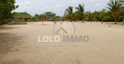 Palmarin – Belle propriété avec sa villa sur 5 959 m2 en bordure de plage à vendre.