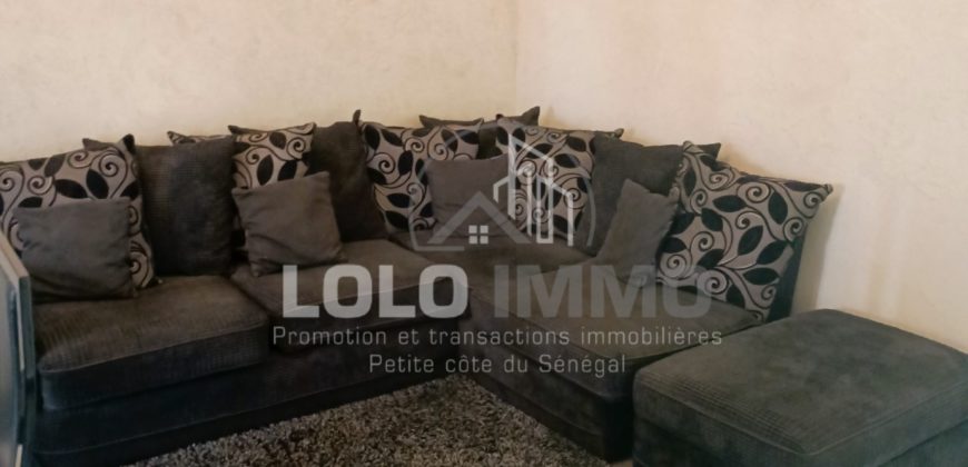 Saly – Belle villa de 4 Chambres avec piscine en mini résidence en BAIL