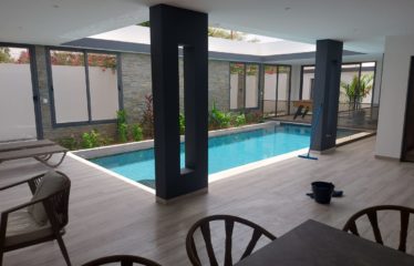 Nguerigne – PROMOTION – Villa neuve de 3 chambres et bureau avec piscine à vendre.BV409.