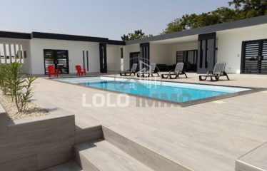 Nguérigne – Villa contemporaine neuve 4 chambres avec piscine à louer (longue durée).BV447.