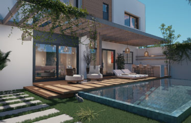 Ngaparou – Villa R+1 contemporaine neuve 3 chambres avec piscine à vendre.BV450.