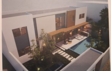 Ngaparou – Villa R+1 contemporaine neuve 3 chambres avec piscine à vendre.BV450.