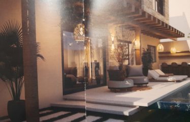 Ngaparou – Villa R+1 contemporaine neuve 3 chambres avec piscine à vendre.BV450.