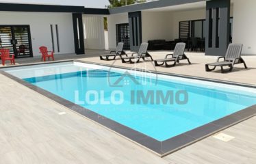 Nguérigne – Villa contemporaine neuve 4 chambres avec piscine à louer (longue durée).BV447.