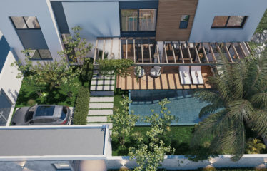 Ngaparou – Villa R+1 contemporaine neuve 3 chambres avec piscine à vendre.BV450.