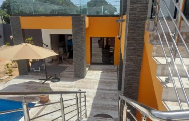 Nguerigne – villa contemporaine neuve de 4 chambres avec piscine à louer.BV445.