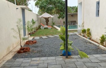 Ngaparou – Villa contemporaine neuve 4 chambres avec piscine à vendre.BV461.