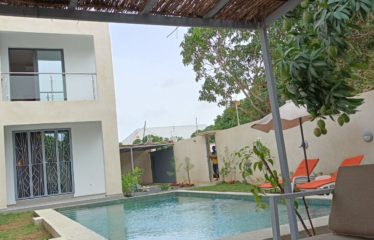 Ngaparou – Villa contemporaine neuve 4 chambres avec piscine à vendre.BV461.