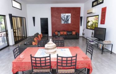 Nguérigne – Sinthiane – Villa contemporaine plain pied 4 chambres avec piscine à vendre.BV468