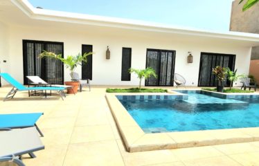 Nguérigne – Villa contemporaine plain pied 4 chambres à louer.BV467.