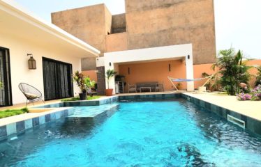Nguérigne – Villa contemporaine plain pied 4 chambres à louer.BV467.