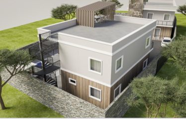 Ngaparou – Villa moderne standing 3 ch + bureau avec piscine à vendre.BV478.