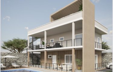 Ngaparou – Villa moderne standing 3 ch + bureau avec piscine à vendre.BV478.