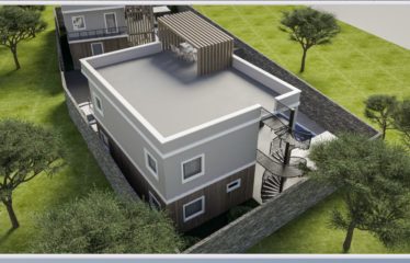 Ngaparou – Villa moderne standing 3 ch + bureau avec piscine à vendre.BV478.