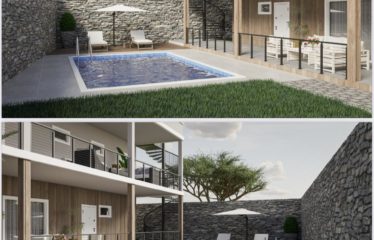Ngaparou – Villa moderne standing 3 ch + bureau avec piscine à vendre.BV478.