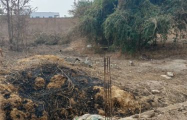 Ngaparou – Terrain de 600 m2 proche bord de route à vendre.BT294