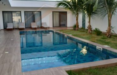 Ngaparou – Villa 3 chambres avec piscine à louer.BV512.