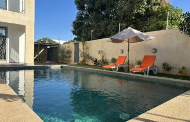 Ngaparou – Villa contemporaine neuve 4 chambres avec piscine à vendre.BV 510.