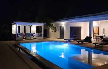 Nguérigne – Villa contemporaine plain pied 4 chambres avec piscine à louer.BV507.