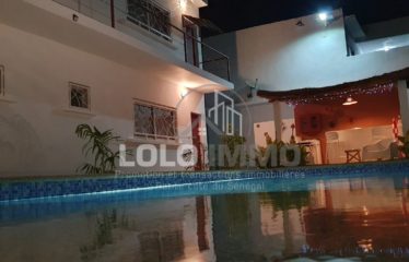 Nguérigne – Villa Maison d&rsquo;hôtes (4 studios indépendants) avec piscine à louer.BV504.