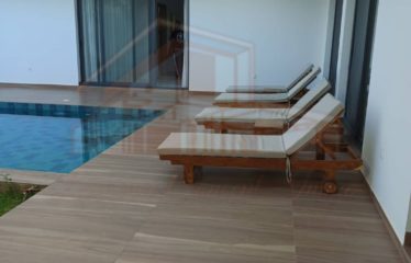 Ngaparou – Villa 3 chambres avec piscine à louer.BV512.