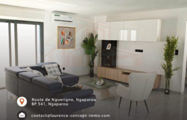 Nguérigne – « PROMOTION » Villa 2 chambres avec piscine à vendre.BV506.