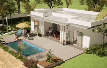 Nguérigne – « PROMOTION » Villa 2 chambres avec piscine à vendre.BV506.