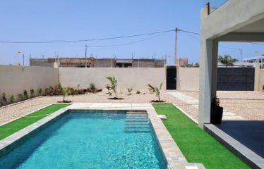 Ngaparou – Villa 4 chambres avec piscine à louer. BV519.