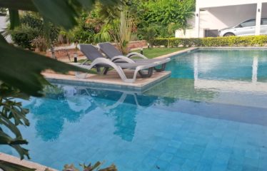 Ngaparou – Villa contemporaine 6 chambres avec piscine à louer.BV520.