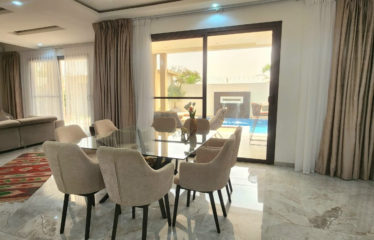 Ngaparou – Villa contemporaine de standing 4 chambres avec piscine à louer.BV524.