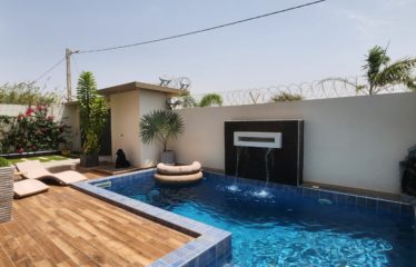Ngaparou – Villa contemporaine de standing 4 chambres avec piscine à louer.BV525
