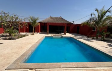 Nguérigne – Villa afro-contemporaine de standing 3 chambres avec piscine à vendre.BV522.
