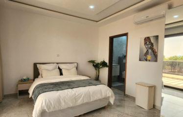 Ngaparou – Villa contemporaine de standing 4 chambres avec piscine à louer.BV524.
