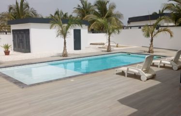 Nguérigne – Villa contemporaine 3 chambres dont 1 indépendante avec piscine à louer.BV536.